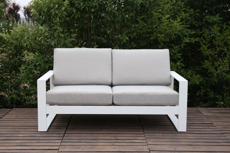 2-Sitzer Sofa Quatar Loungeset - Wei-