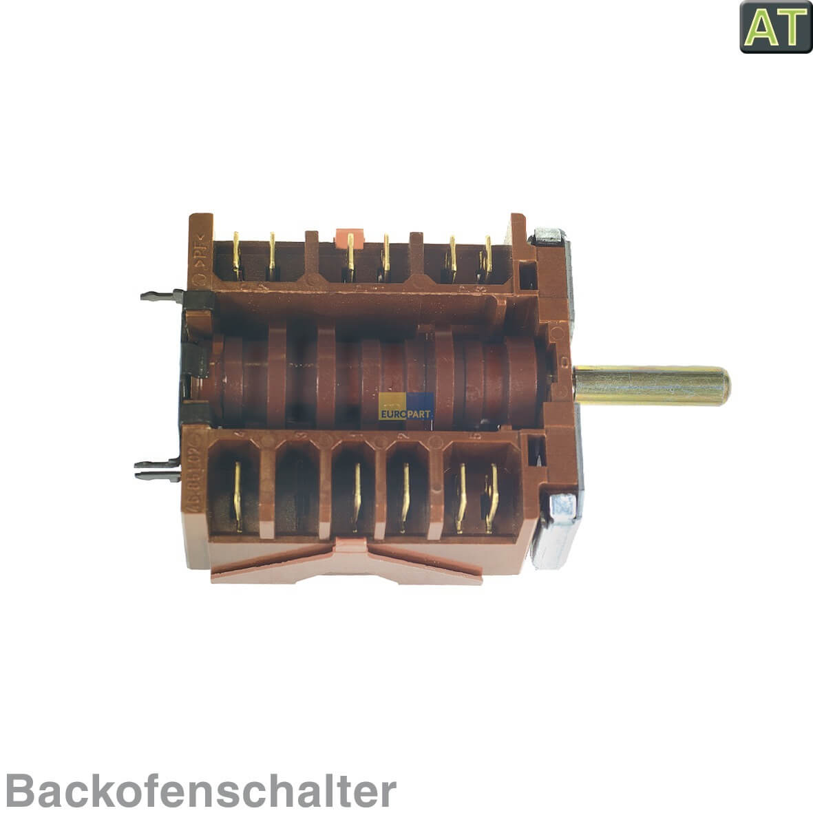 Backofenschalter wie ZANUSSI 342752621-9 EGO  u-a- f�r QUELLE Herd (46-23866-815)