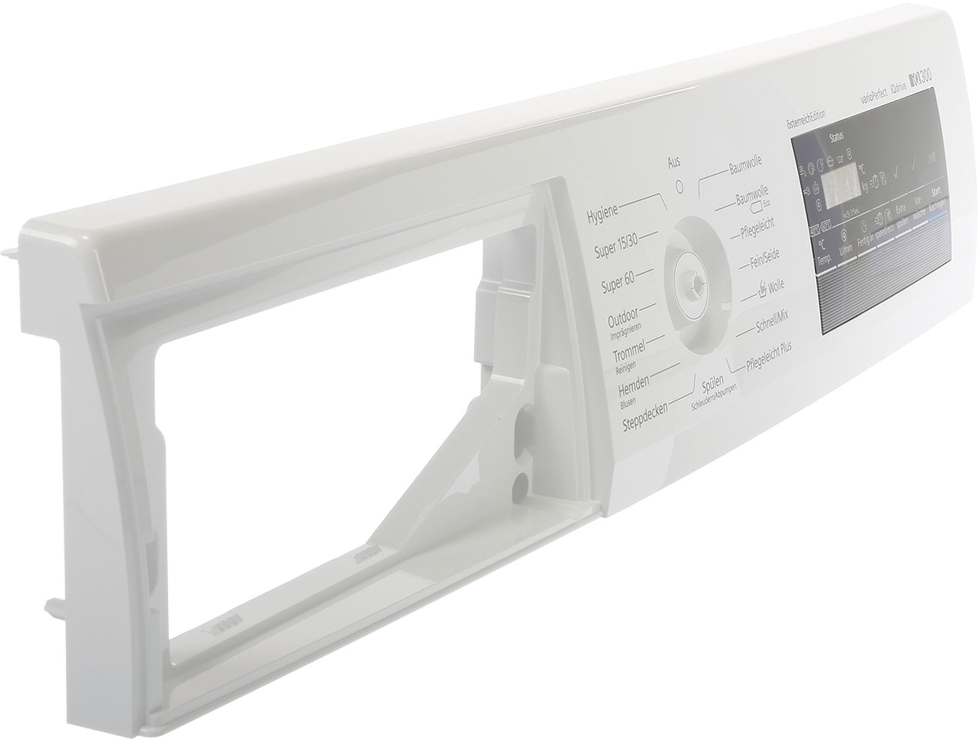 Bedienblende  Bedienblende f�r eine bessere Anzeigequalit�t bei Ger�ten mit FD-Nummer (Herstelldatum) 9611 und darun (BD-11012770)