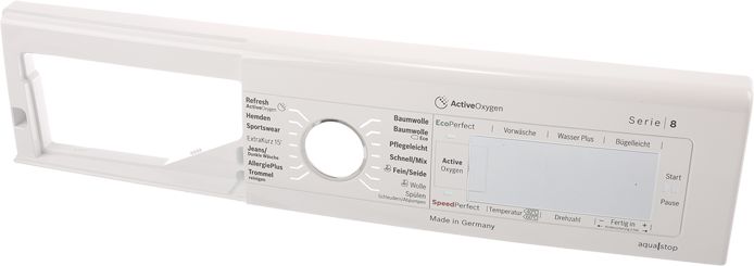 Bedienblende DE weiss (BD-11023097)