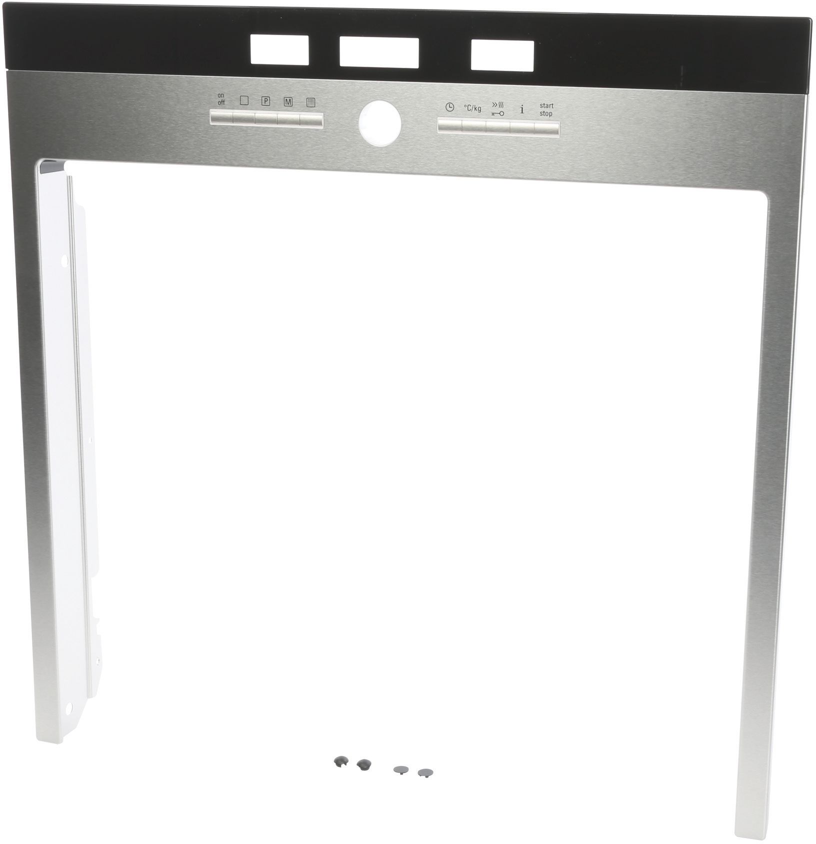 Bedienblende Edelstahl T�rned U mit Tasten IC5 (BD-00247004)