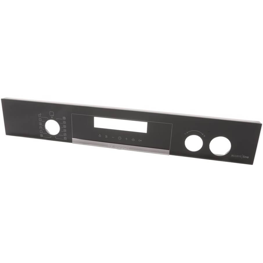 Bedienblende Komplett geklebt- Glas schwarz und bedruckt Bosch (BD-11052278)