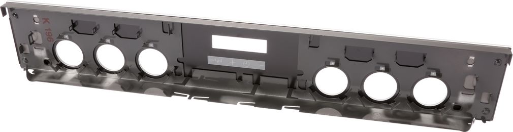 Bedienblende Material:Glas- Farbe:schwarz- Optimiertes Design light grey  Bedienblende Material:Glas- Farbe:schwarz- Optimiertes Design light grey (BD-11050248)