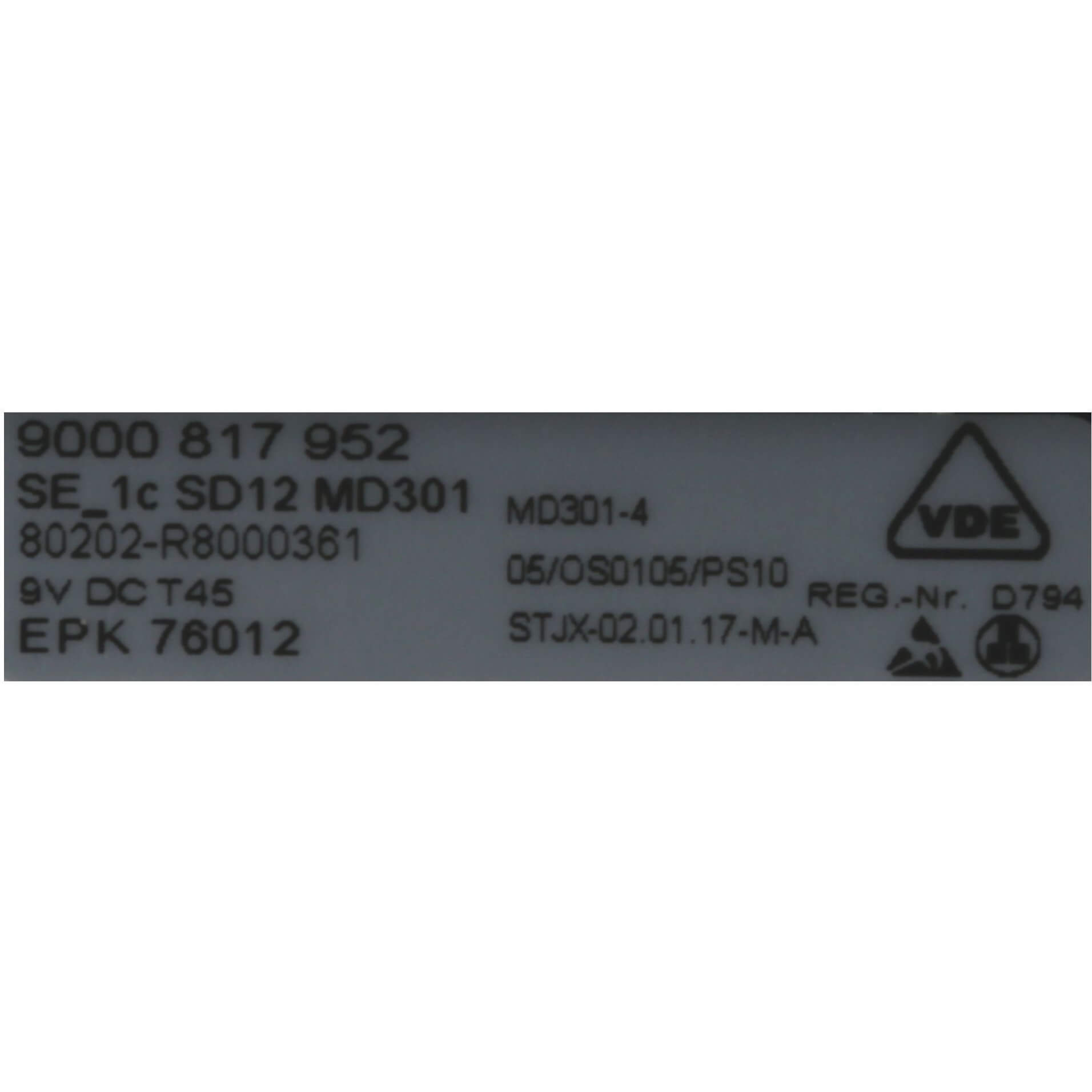 Bedienmodul (BD-12013556)