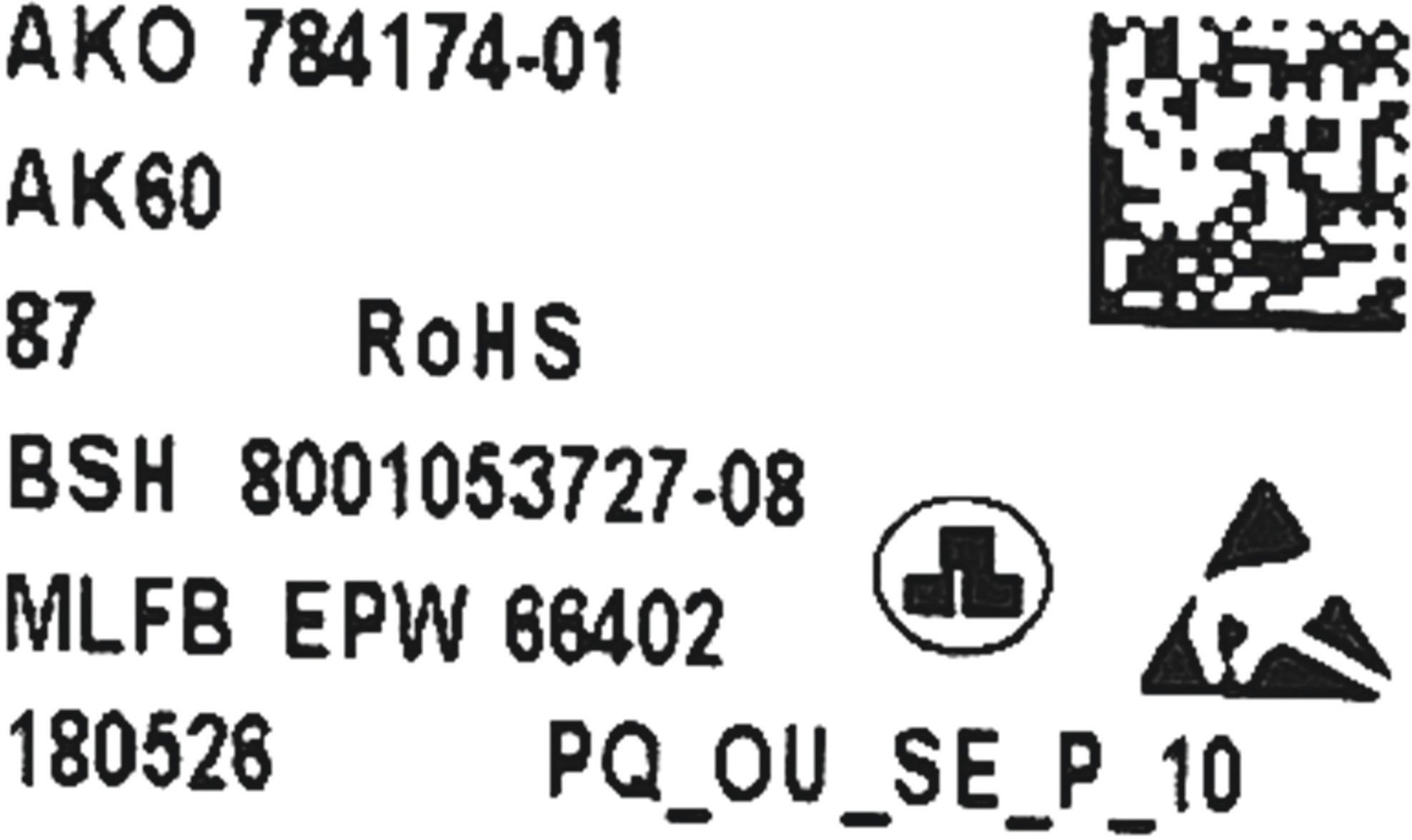 Bedienmodul unprogrammiert (BD-11022608)