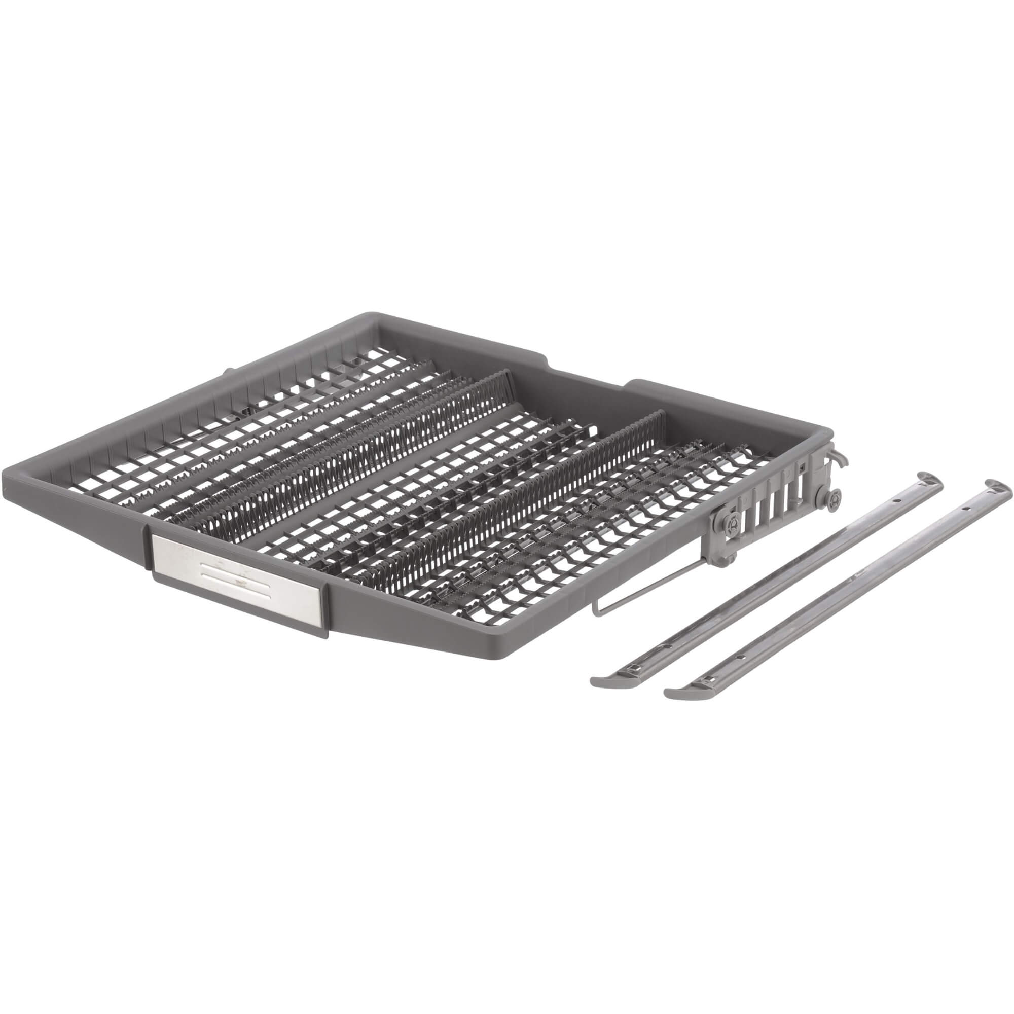 Besteckschublade Dunkelgrau mit Edelstahl-Inlay- Drahtdurchmesser Rahmen 5-3mm (KD-00685271)