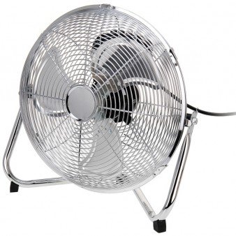 Bodenventilator silber 30 cm