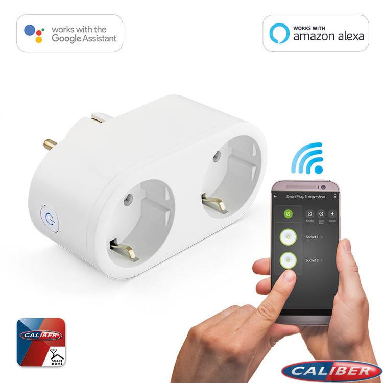 Caliber HWP121E Wifi Power Plug (Stecker) 16A 2-0