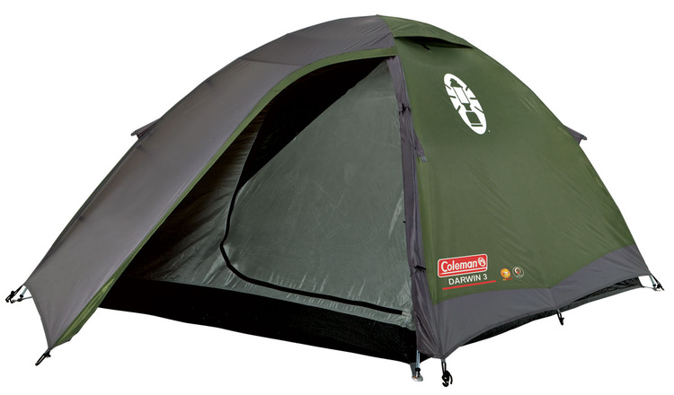 Campingzelt Coleman Darwin 3 - Kuppelzelt unter Camping