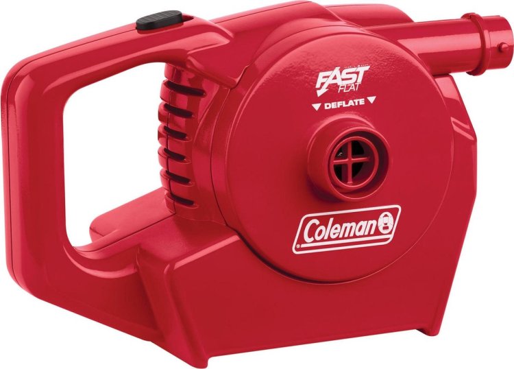 Coleman Pumpe aufladbar 12V 230V Quickpumpe