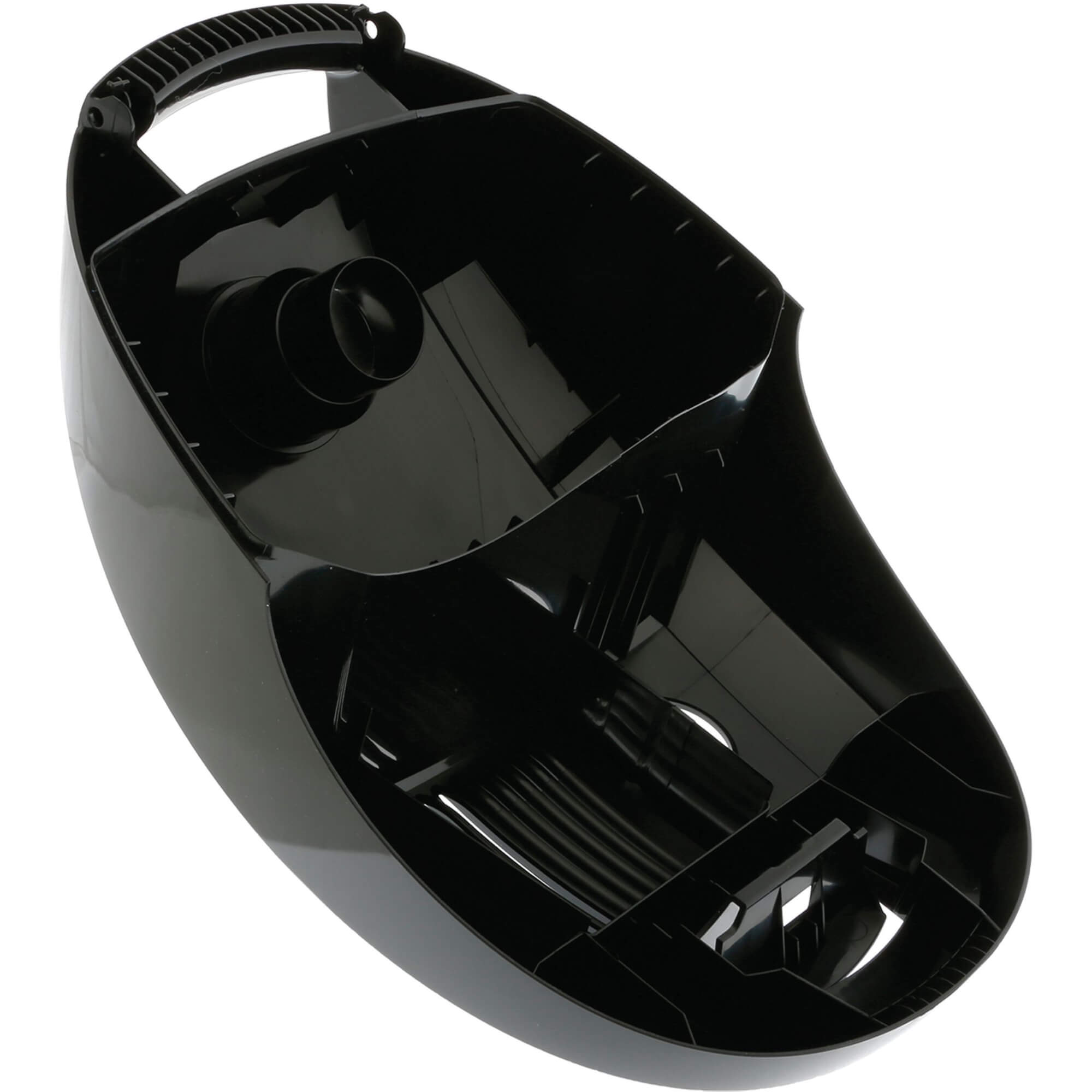 Deckel f�r Staubraum-mit FWA-grossem Stutzen-kein Stutzenring schwarz-SIEMENS extreme power 41 liter-s airflow (BD-11034503)