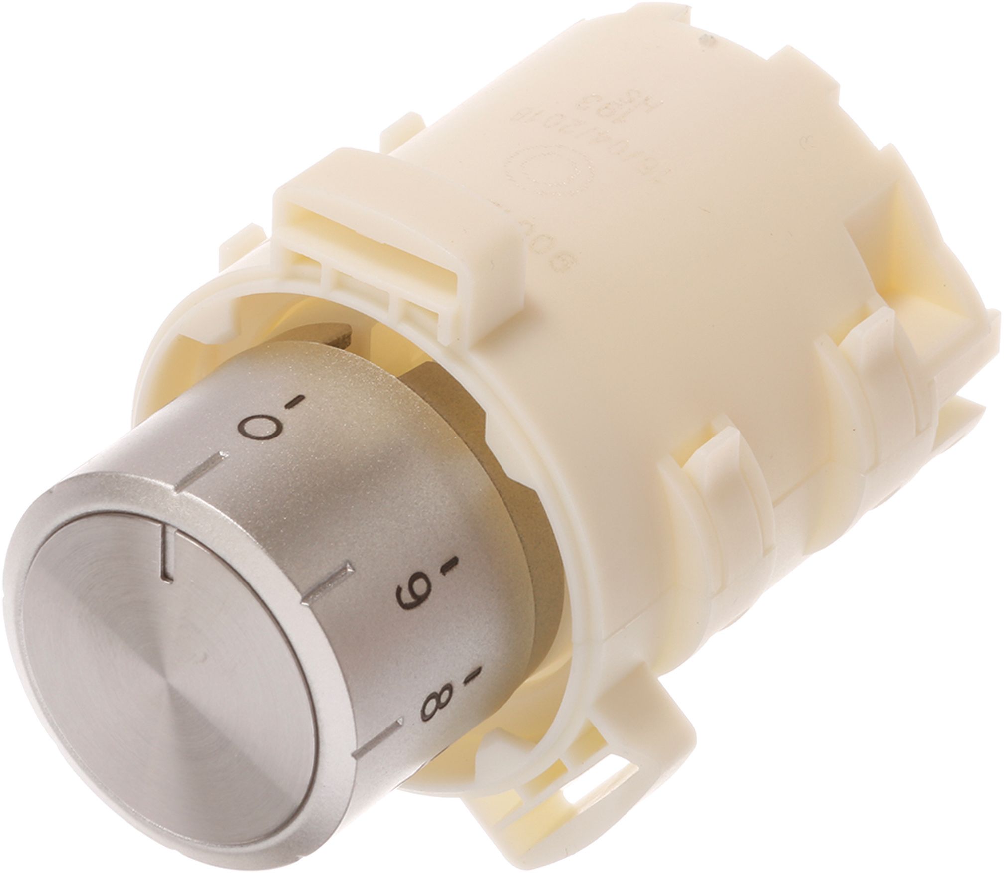 Drehgriff-Kochstelle Ohne Zonenzuschaltung rund- versenkbar- Edelstahl- unbeleuchtet (BD-10004209)