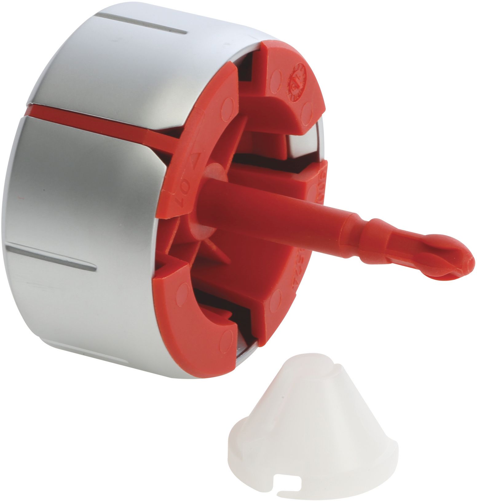 Drehgriff-Programm BO ZAMAK chrom matt F20 (BD-00620924)