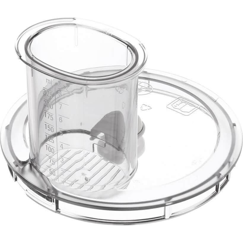 Durchlaufschnitzlerdeckel BSH 12013003 Geh�useoberteil mit Einf�llst�ssel Kupplung K�chenmaschine (BD-12013003)