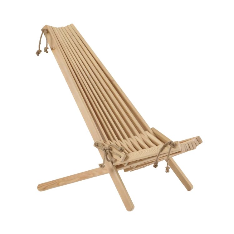 Ecochair 120 L-rche - Naturel - 98x63x90 cm