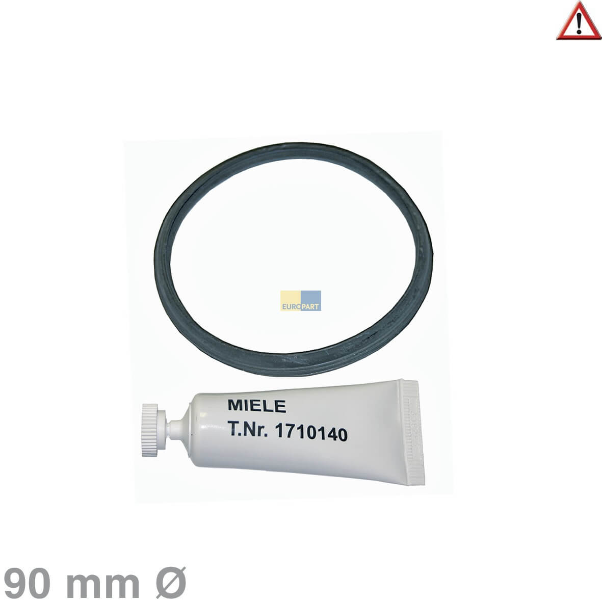 Flusensiebdichtung Miele 3885470 90mm- f�r Flusensiebeinsatz Waschmaschine Waschtrockner (EA-3885470)