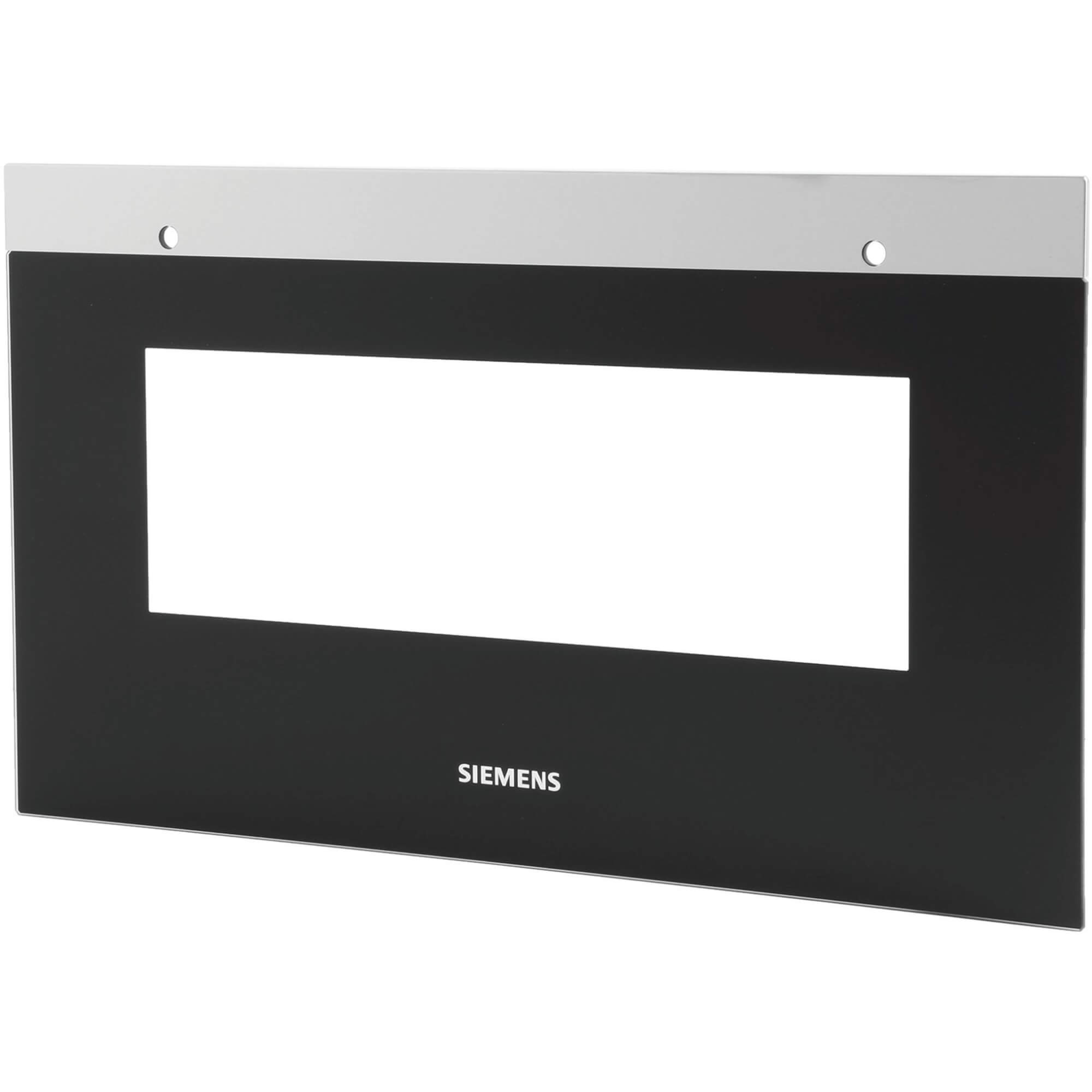 Frontglasscheibe Edelstahl - schwarz (BD-00776159)