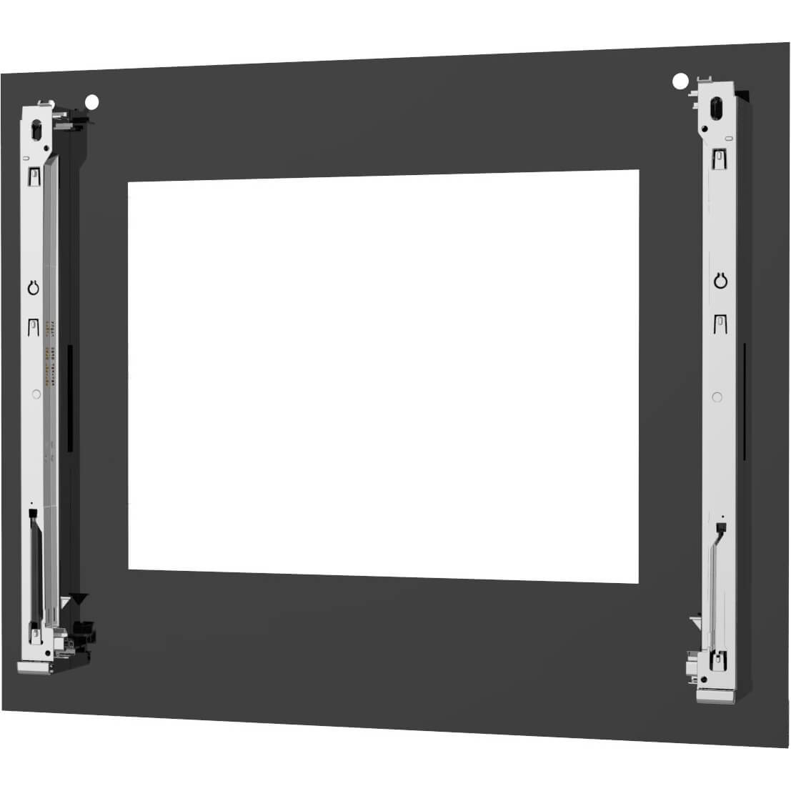 Frontglasscheibe f�r 60cm Ger�te- Farbe: edelstahl- edelstahl (00776399)