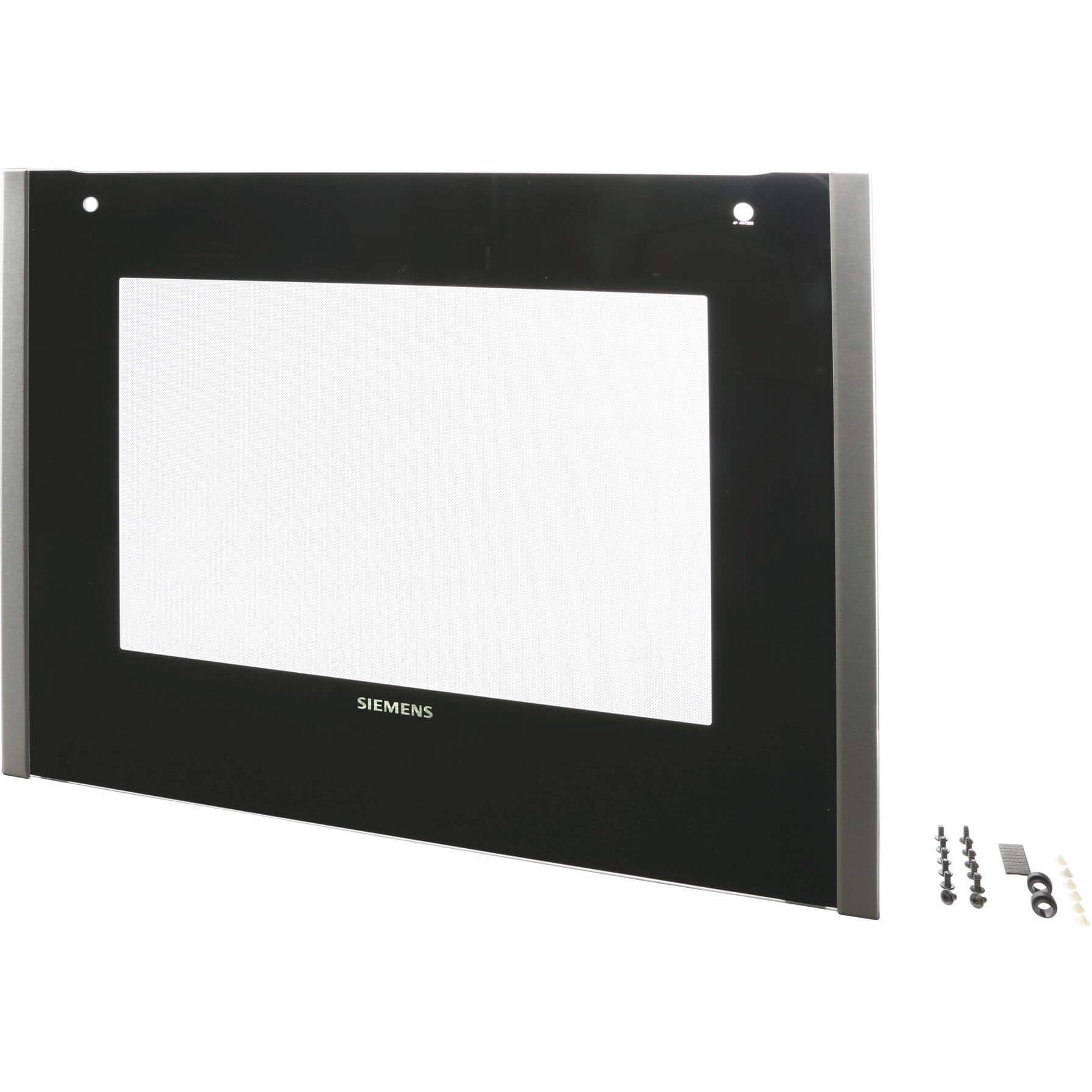 Frontglasscheibe Schwarz-Edelstahl (BD-00688334)