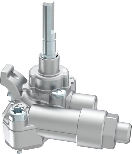 Gashahn Gashahn 1-7 KW 7-5 G20-G25 C-SEG PLUS Elektromagnet 00421964-Dichtung Anschluss-Gashahn 00036011 (BD-00614940)