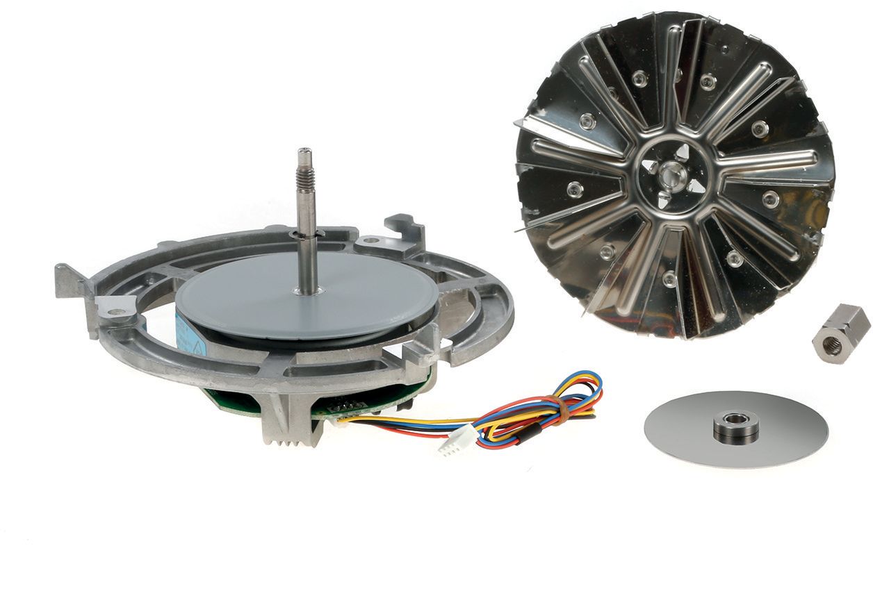 Gebl�semotor komplett  f�r 45 cm Ger�te mit Mikrowellenfunktion 24 V-DC- 24 W  Gebl�semotor komplett  f�r 45 cm Ger�te mit Mikrowellenfunktion 24 V-DC- 24 W (BD-12005897)