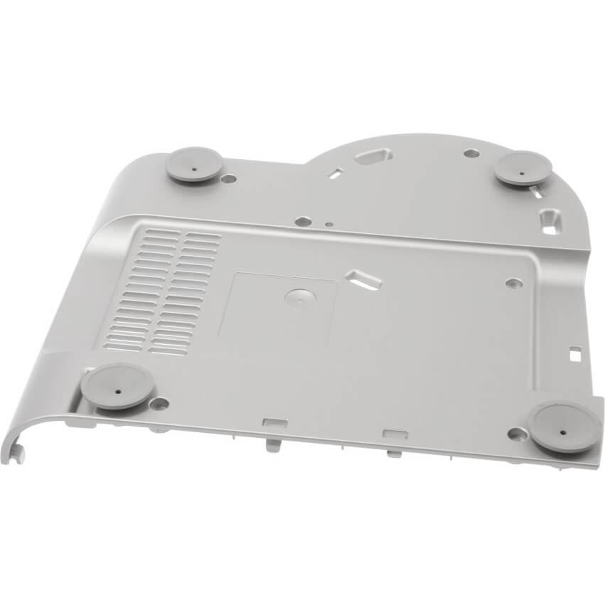 Geh�use-Unterteil Boden- silber aluminium- mit Gummif�sse (BD-00653131)