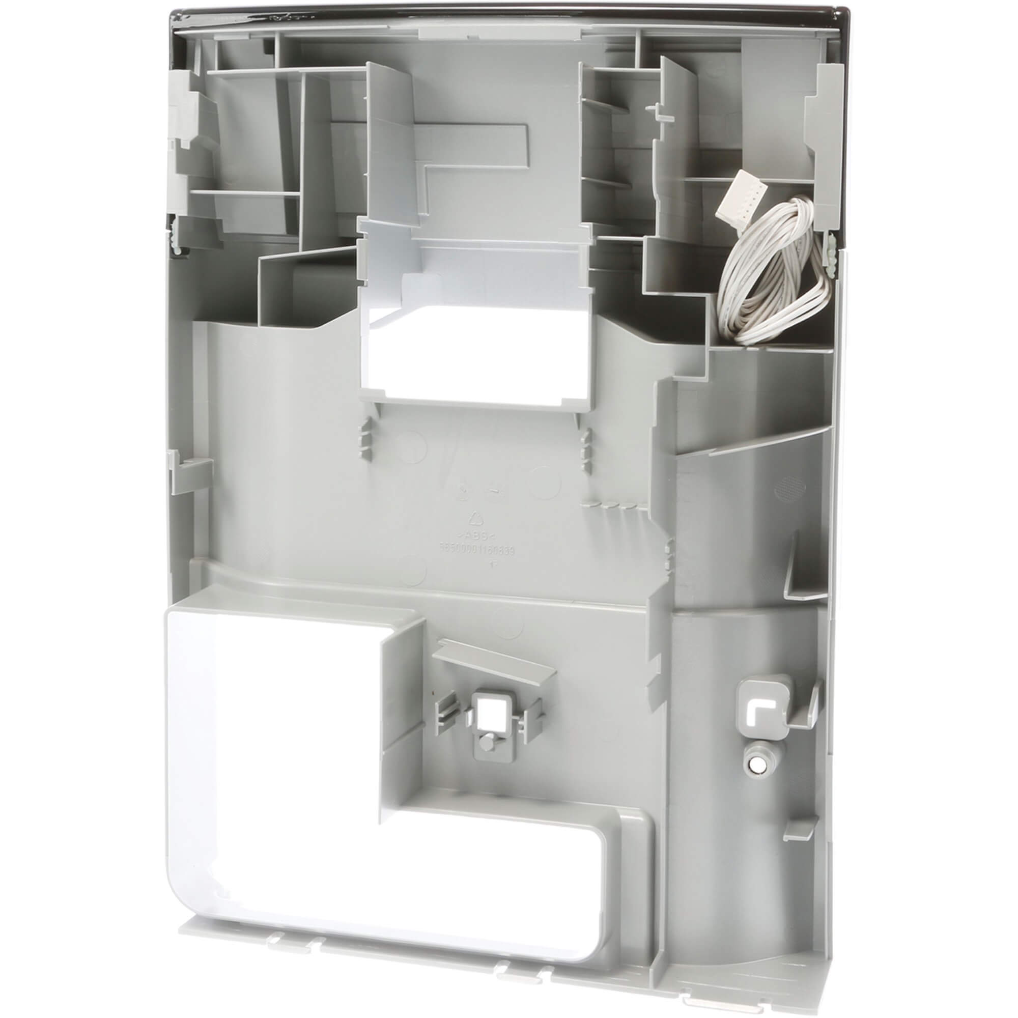 Geh�use-Vorderteil Baugruppe Frontblende komplett - daylight silber RAL9006 ABS- Magnet- Verdrahtung User Interface- Asm User Interface (BD-11016029)