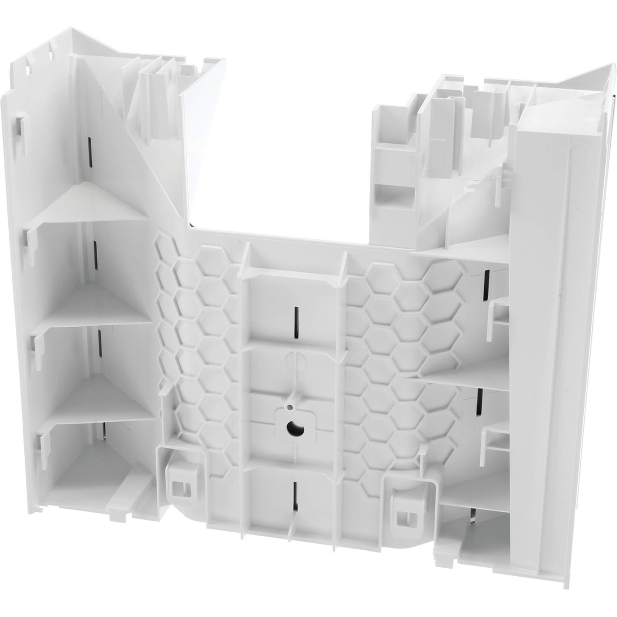 Geh�use-Vorderteil Frontblende unten- Edelstahl-weiss (BD-12031105)