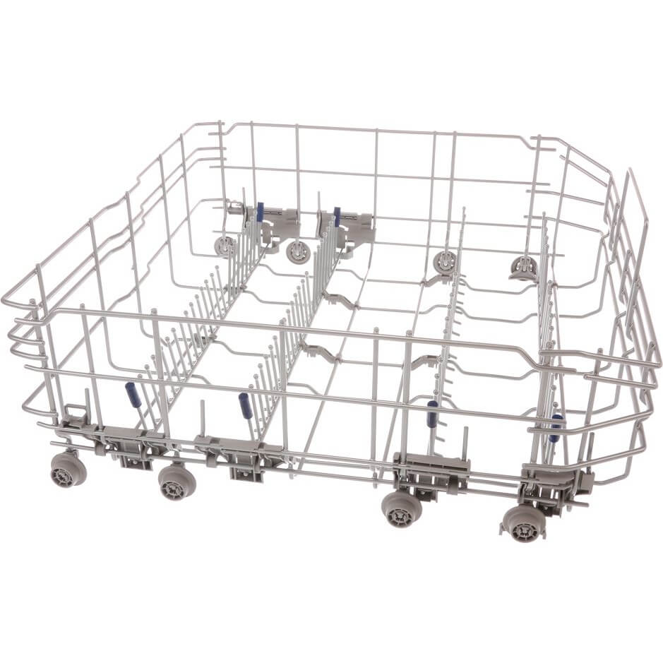 Geschirrkorb silber- 6 Klappstachel- Gl�seranlageb�gel- Tassenablagen (BD-20003111)