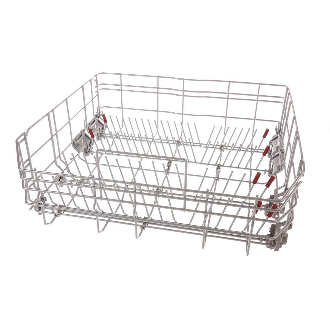 Geschirrkorb silber- 8 Klappstachel- Gl�seranlageb�gel- Tassenablagen (BD-20003240)