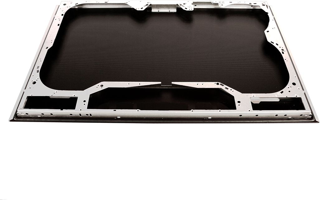 Glaskeramikfl�che Zierleisten l-r- Facette vorn- +Rastnasen 174982 (grau)- +Erdungsklemme 611061  Glaskeramikfl�che Zierleisten l-r- Facette vorn- +Rastnasen 174982 (grau)- +Erdungsklemme 611061 (BD-00681972)