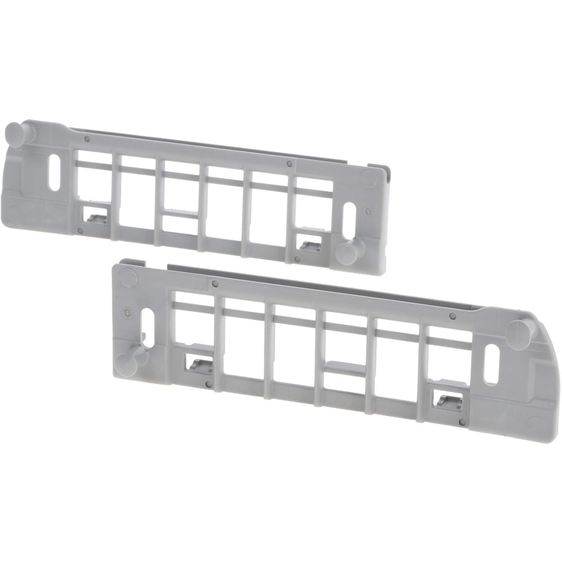 Halter Set f�r Besteckschublade- ohne Rollen- Teleskopschiene (BD-12005606)