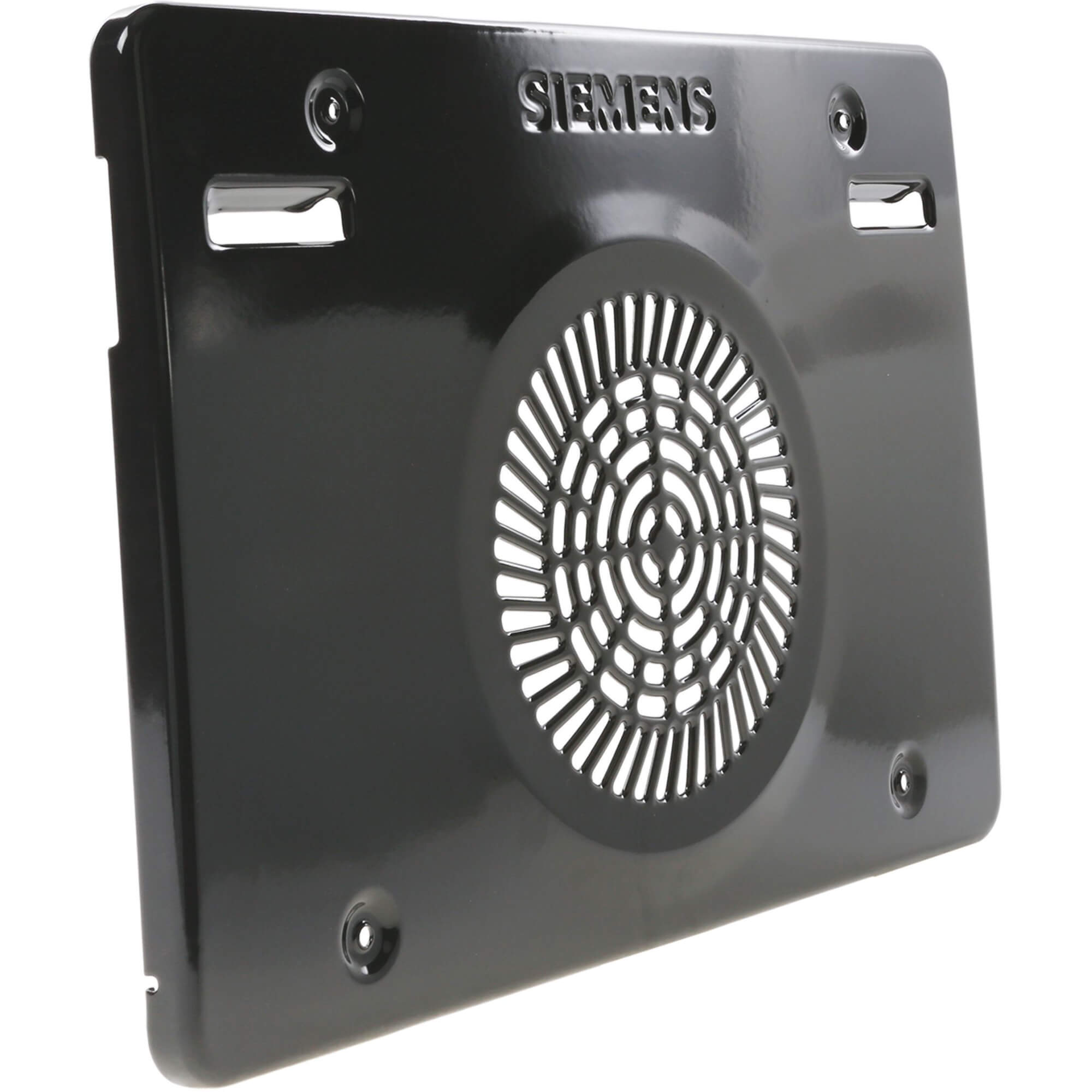 Heissluftleitblech schwarz emailliertinkl- Schrauben schwarz emailliert (BD-11002797)