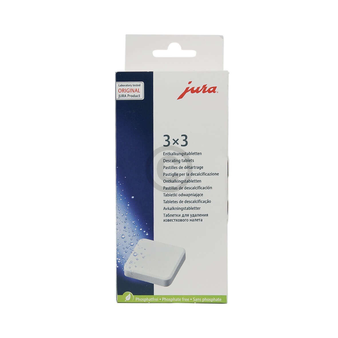 KaffeemaschinenEntkalker Tabs Jura  3x3 St�ck (EA-61848)