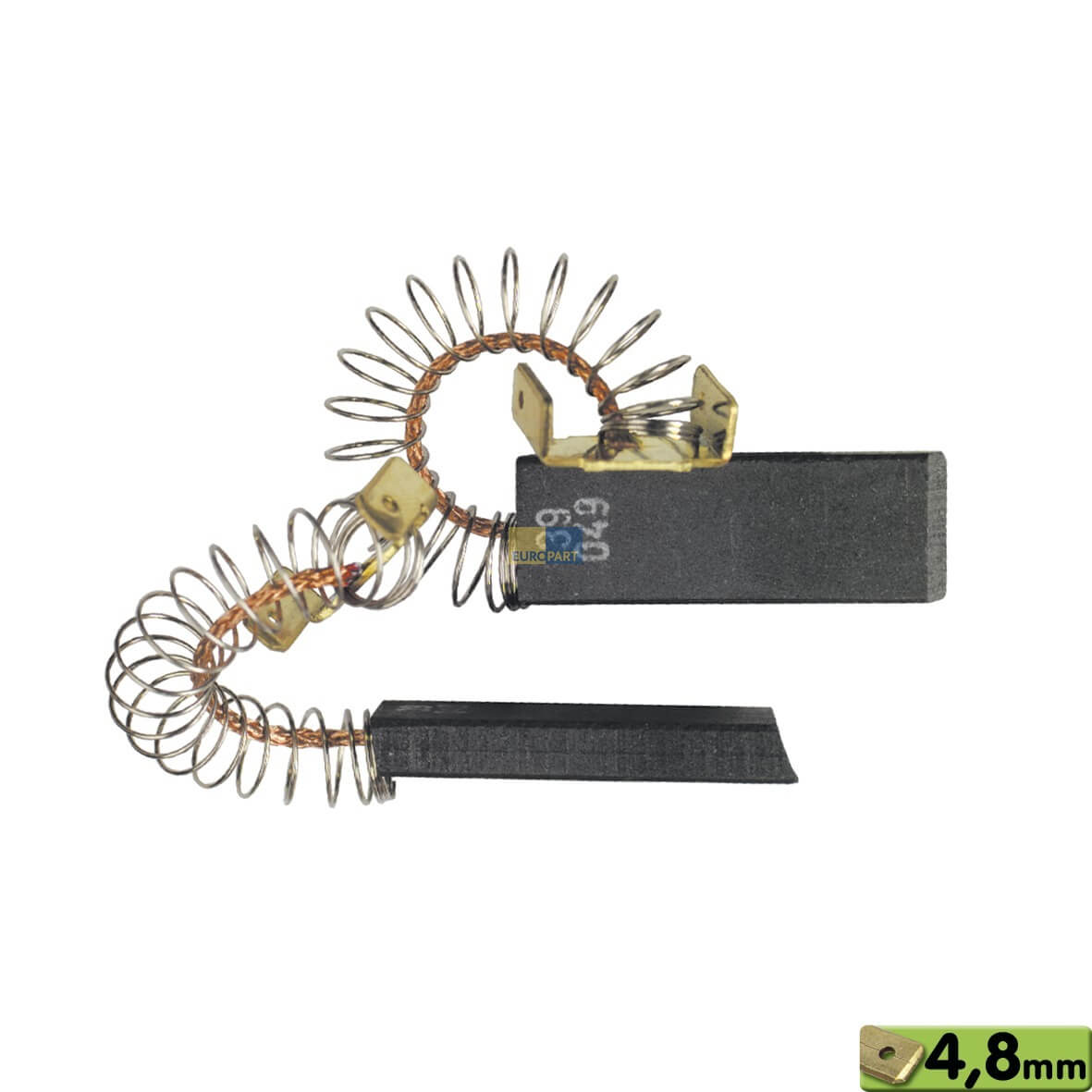 Kohlen 12- 5x5x35mm 4- 8mmAMP wie Bosch 00165171 f�r Waschmaschine (KD-10002338)