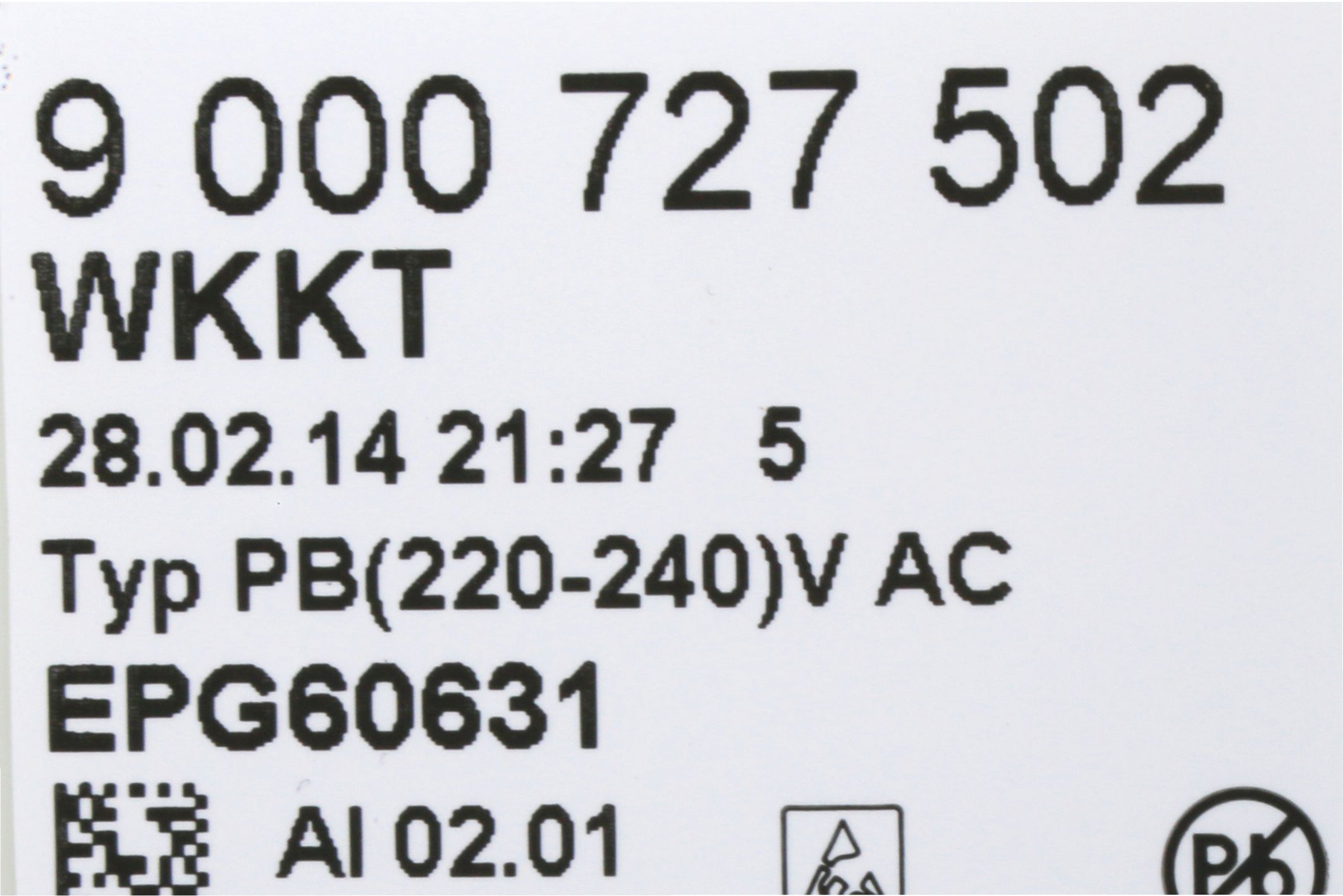 Leistungsmodul programmiert (BD-00658842)