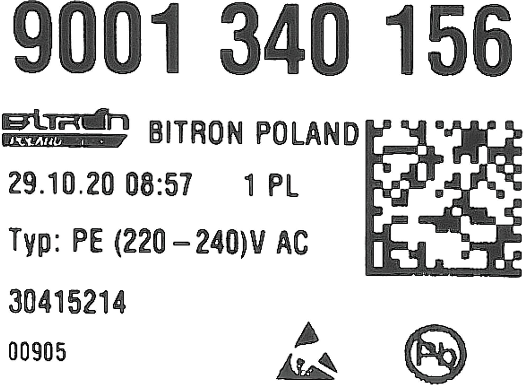 Leistungsmodul programmiert (BD-12009648)