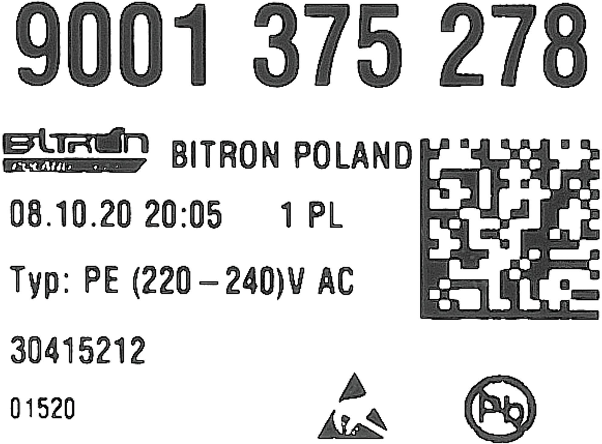 Leistungsmodul programmiert (BD-12015397)