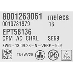 Leistungsmodul programmiert SW PT TE60A PT0063- T26 7kg SC0 EU LMUP 12023505 (BD-10009239)