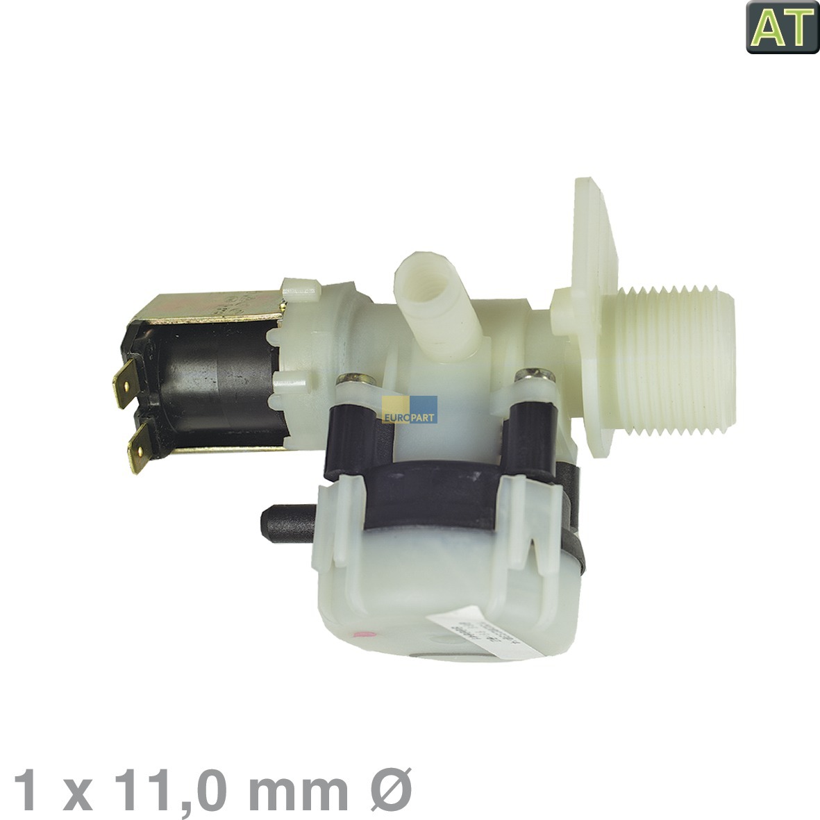 Magnetventil 1-fach 90- 11- 0mm- wie Electrolux 1520233006 f�r Geschirrsp�ler (10100703)
