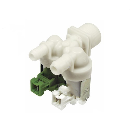 Magnetventil 2-fach wie ZANUSSI 1249471051 180- 11- 5mm+14- 0mm- f�r Waschmaschine Waschtrockner (107954)