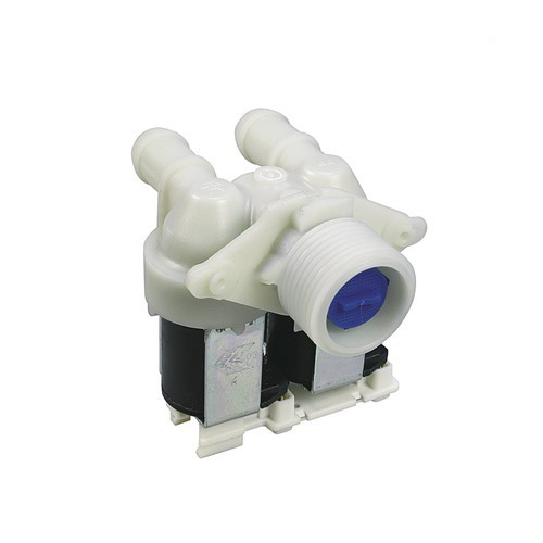 Magnetventil Whirlpool 480111100199 zweifach 180- 14- 0mm- f�r Waschmaschine Waschtrockner (KD-480111100199)