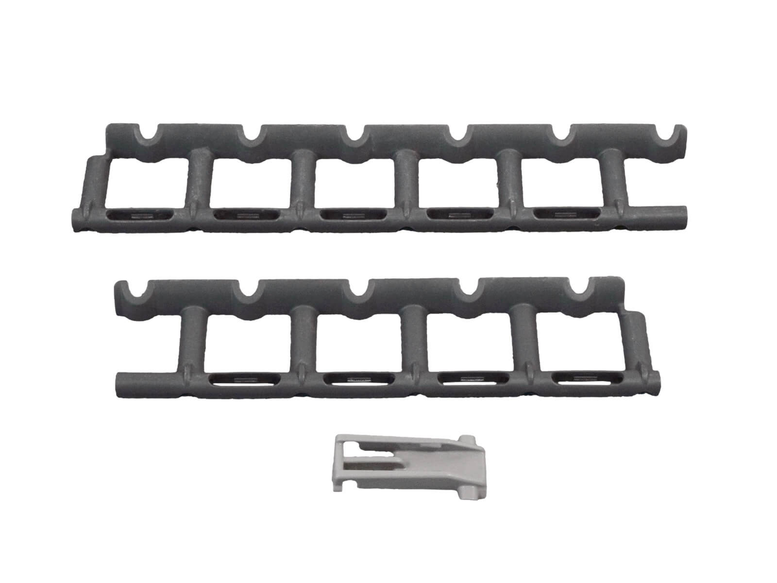 Oberkorbeins�tze BSH 00645112 Gl�seranlageleisten f�r Klappstacheln Geschirrsp�ler (KD-00645112)