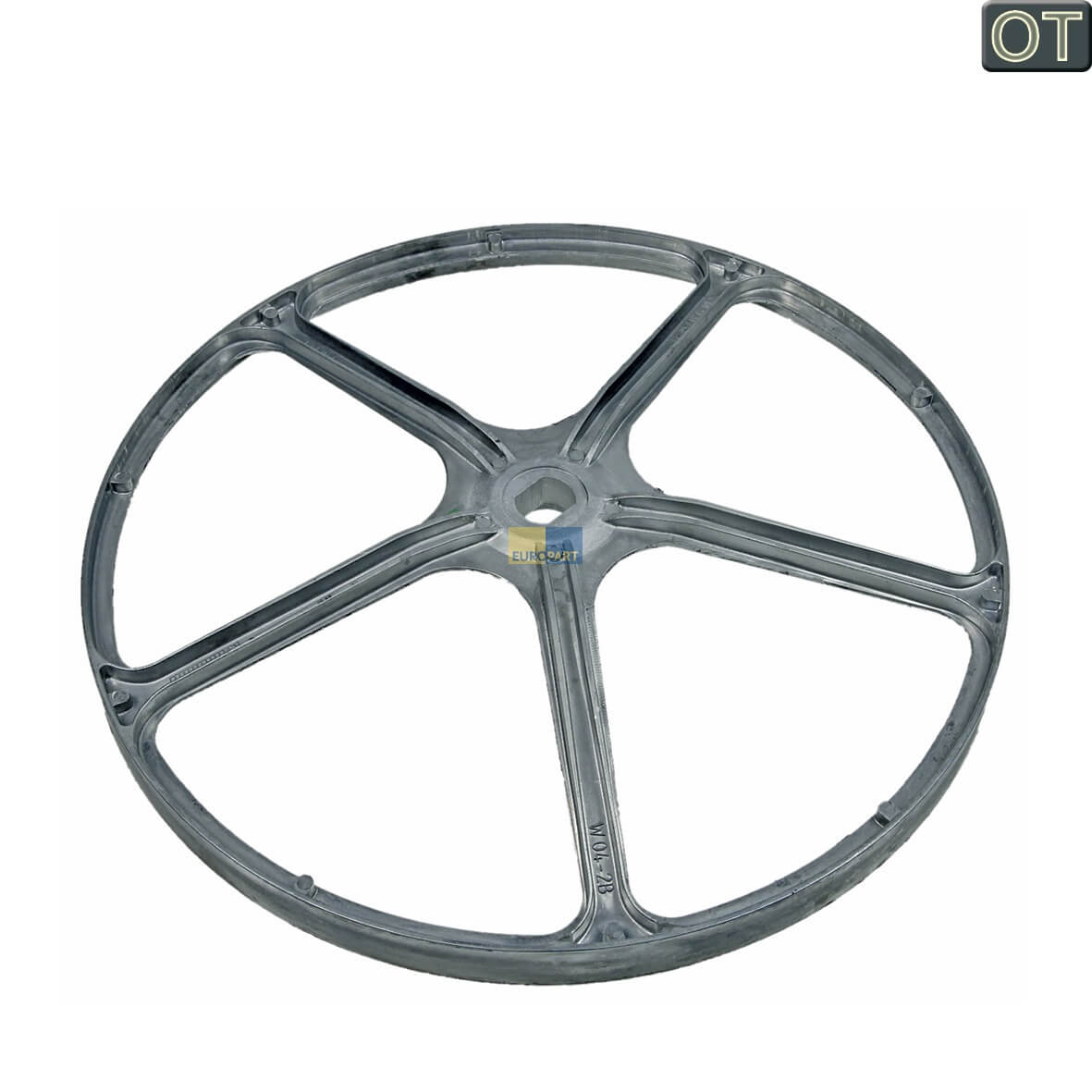 Riemenscheibe Whirlpool 480111102563 f�r Keilrippenriemen Waschmaschine (KD-480111102563)