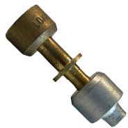 Rohrverbindungsst�ck Lokring Reduzierkupplung 4-2mm Messing (BD-00066025)