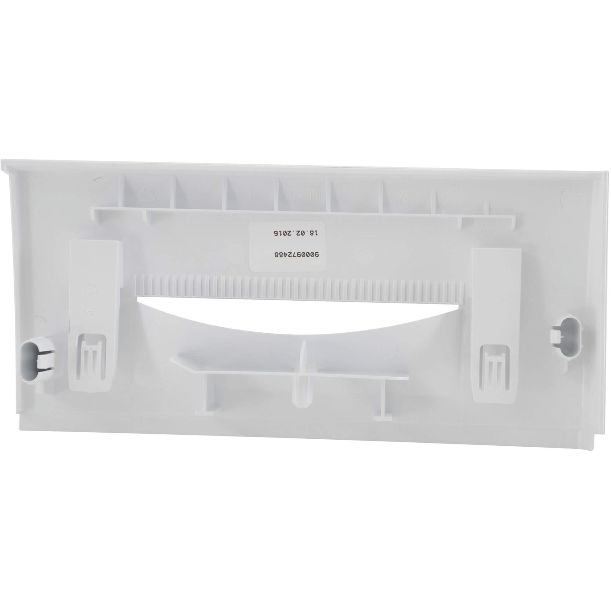 Schalengriff Master Linie weiss-silber Bedruckung flammrot-anthrazit grau (BD-12004086)