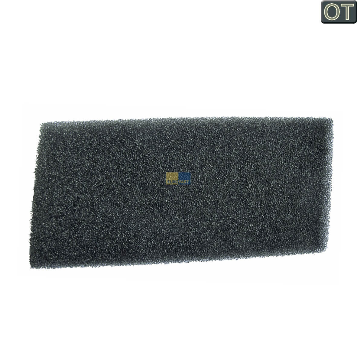 Schaumfilter Whirlpool 481010354757 Sockelfilter 225x107x8mm an W�rmetauscher Trockner (KD-481010354757)