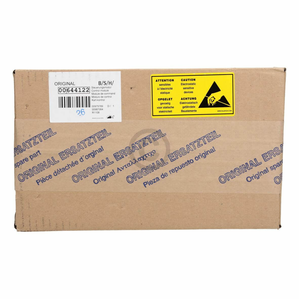 Steuerungsmodul f�r GV451-EU-O3-FE-Warmwasser-308 (BD-00644122)