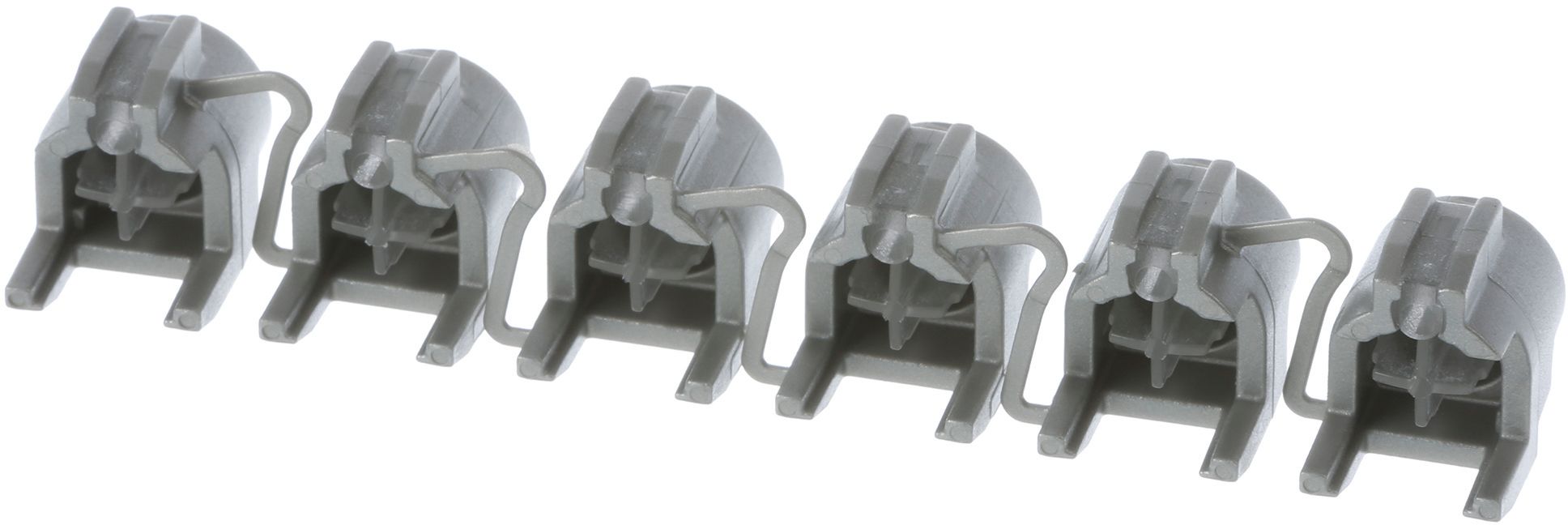 Tastensatz Edelstahlfarbig- Vollintegriert Mittelklasse 6 Programmtasten- k�rzbar (BD-00624968)