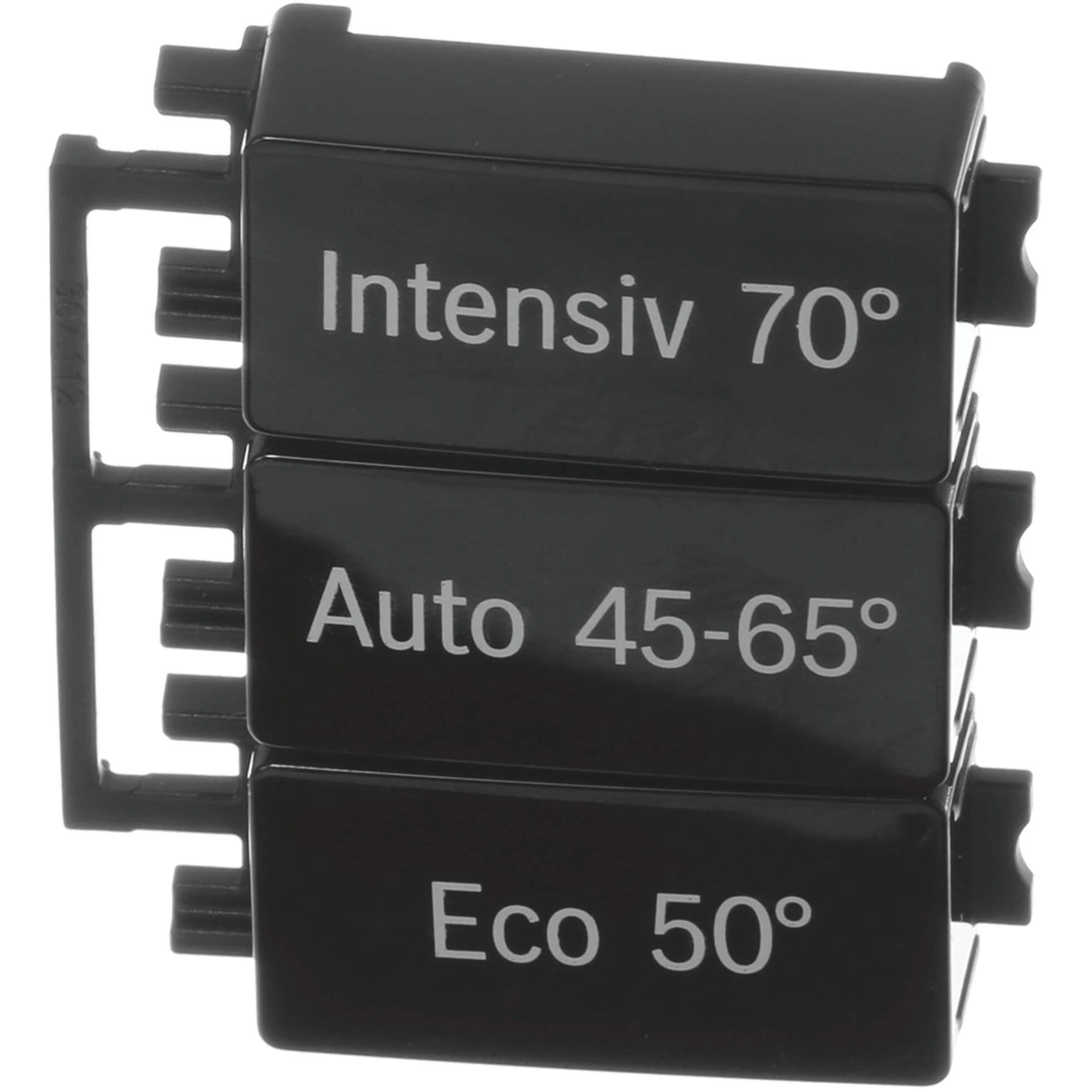 Tastensatz links Schwarz- 3 Programmtasten (BD-10006233)